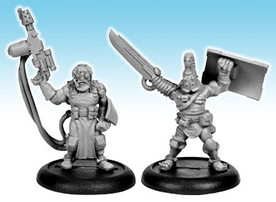 Veteran Myrmillo und Secutor